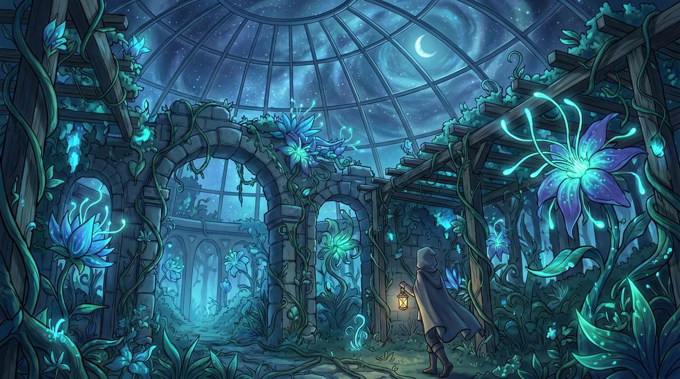 小蓝视频夜光植物视频